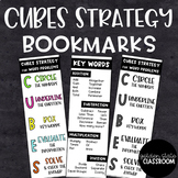 CUBES Math Strategy - Bookmark