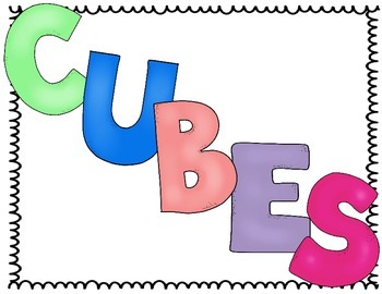 Preview of CUBES Math Strategy Posters