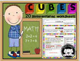 CUBES Math Strategy for Word ~ Story Problems PreK, K, 1st Grade