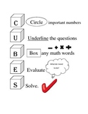 CUBES Math Word Problem Stategy