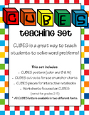 CUBES Poster, Anchor Chart Pieces, Journal Pieces, and Worksheets