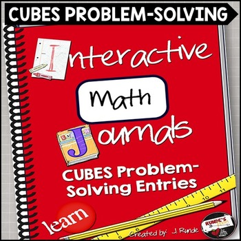 Preview of CUBES Problem Solving Math Notebook Lesson