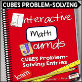 CUBES Problem Solving Math Notebook Lesson
