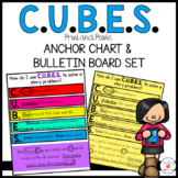 CUBES Problem Solving Strategy Anchor Chart/ Bulletin Board Set