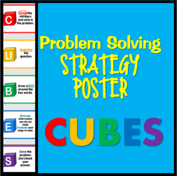 problem solving cubes strategy