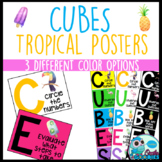 CUBES Reference Posters - Tropical Themed