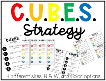 Preview of CUBES Strategy Posters and Bookmarks