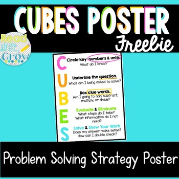 Preview of CUBES Strategy Poster *FREEBIE*