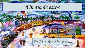Preview of CUENTO Interactivo: Un día de estos - Gabriel Garcia Marquez