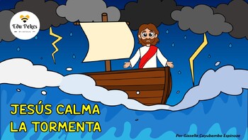 Preview of CUENTO - JESÚS CALMA LA TORMENTA