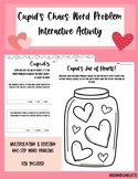 CUPID'S CHAOS WORD PROBLEM INTERACTIVE ACTIVITY | VALENTINE'S DAY