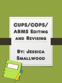 CUPS and ARMS editing and revising checklist and poster pages.