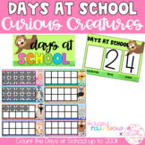 CURIOUS CREATURES Days at School Display | 100 Days of School