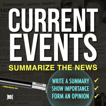Preview of CURRENT EVENTS: News Article Summary, Main Idea, Reading Comprehension | NEWSELA