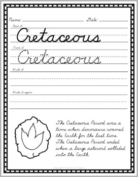 Handwriting Practice Paragraph Worksheets Dinosaur Jokes