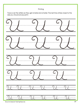 CURSIVE WRITING by Laurie's Classroom | TPT