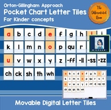 Online Letter Tiles for Kinder Level