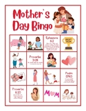 CUTE Happy Mother's Day Christian Bingo KidMin Bible Verse