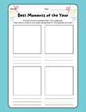 CUTE New Year Reflection Best Moments of Past Year Draw & 