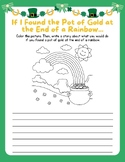 CUTE St Patrick's Day Writing Prompt If I Found Rainbow & 
