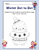 CUTE Winter Penguin Dot to Dot Counting Numbers 1 to 34 FU