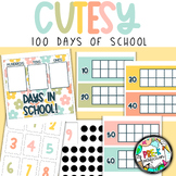 CUTESY Classroom Decor | 100 Days in School  | Pastel Clas