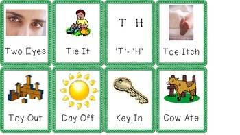 2 word phrases with pictures