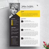 CV for Typography Expert | Resume
