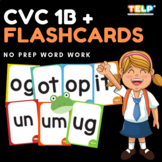 CVC + WORD FAMILY 1B FLASHCARDS