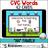 CVC AN FAMILY Boom Cards