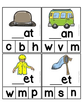 CVC Activities - Beginning Sounds by Smarter Together | TpT