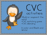 CVC Activities Penguin Themed