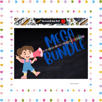 Preview of CVC Activities and Flashcards Mega Bundle