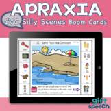 CVC Apraxia and final consonant deletion silly scenes spee