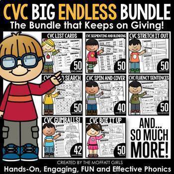 Preview of CVC BIG Endless Bundle!