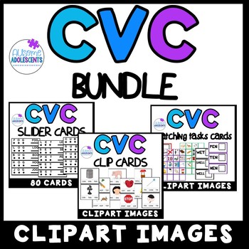 Preview of CVC BUNDLE- SPED/Autism/Elementary