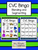 CVC Bingo (Blending and Segmenting - 2 Types of Boards)