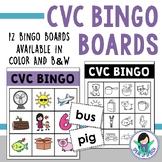 CVC Bingo Boards & Activities