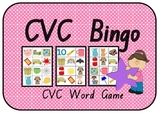 CVC Picture Bingo - Whole Class Set