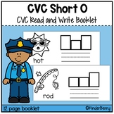 Short O CVC Words Decodable Booklet Short O Word Family