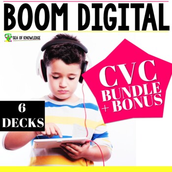 CVC Digital Phonics Activities Bundle