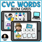 CVC Boom Cards Short U Digital Task Cards