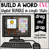 Google Classroom Digital CVC Build a Word DIGITALLY for Go
