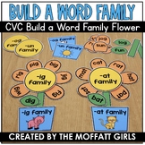 CVC Build a Word Family Flower 