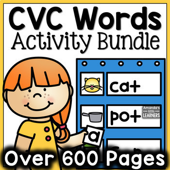 Preview of CVC Word Activity Bundle
