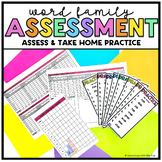 CVC/CCVC Word Family Assessment