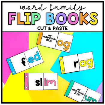 Word Family Flip Books