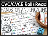 CVC/CVCE Roll and Read Word Mats