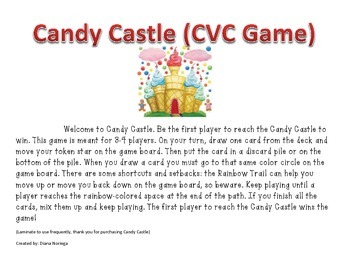 Preview of CVC Candy Castle