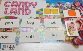Preview of CVC Candyland Labels = INSTANT GAME